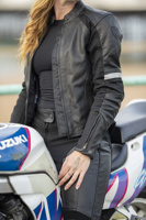 FRONT ZIP UNDONE FIONA BLACK 3